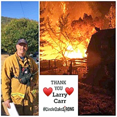 Circle Oaks fire photo