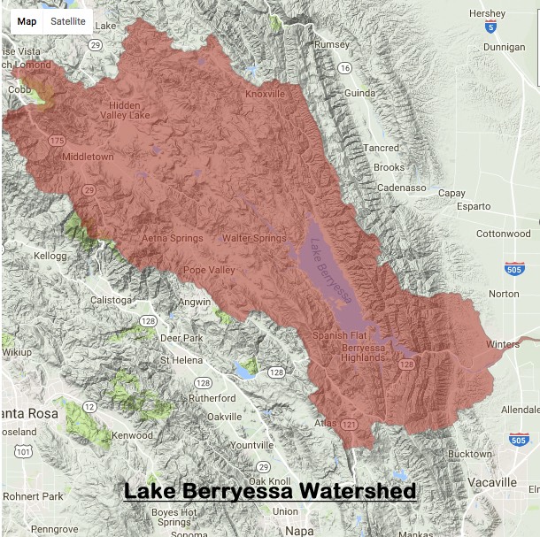 Lake Berryessa Watershed
