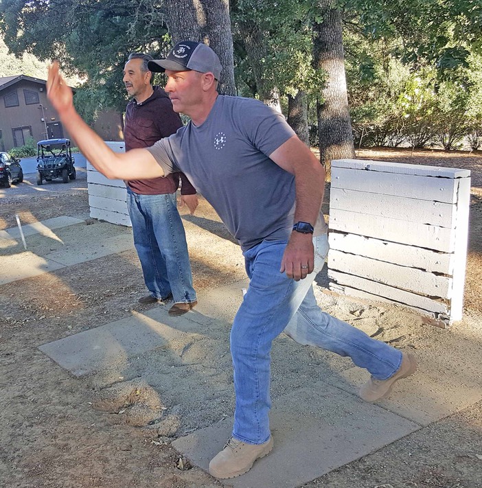 Horseshoe Tournament Mike & Oscar