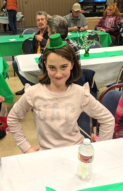 Young lady leprechaun
